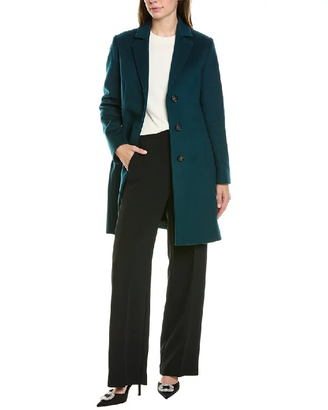 Cinzia Rocca Wool & Cashmere-Blend Coat