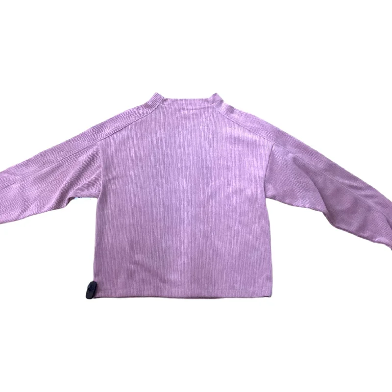 Top Long Sleeve By Madewell In Pink, Size: S