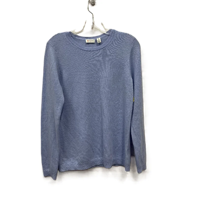 Top Sweater Cashmere In Blue, Size: M